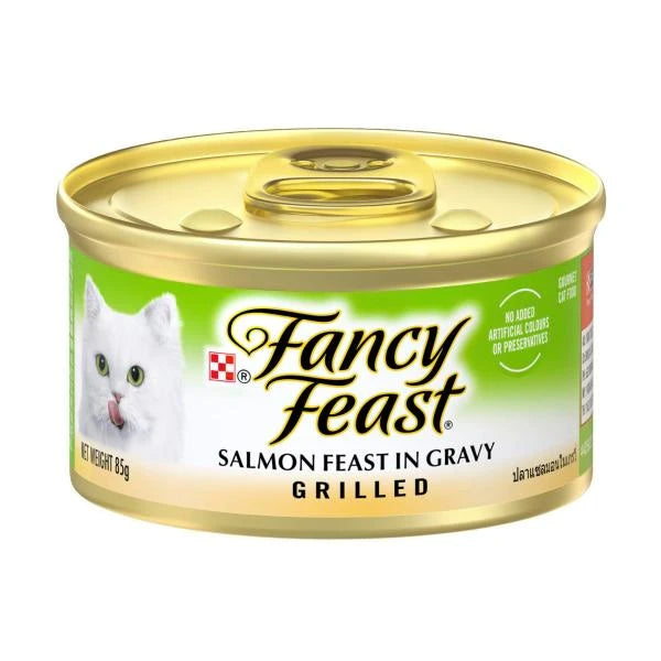 Fancy Feast Grilled Salmon Cat Food | 85g Main image