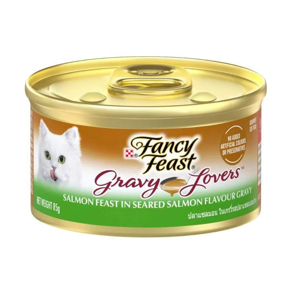 Fancy Feast Gravy Lovers With Salmon Cat Food | 85g