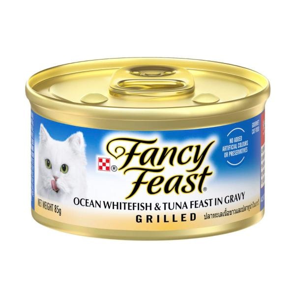 Fancy Feast Grilled Ocean Whitefish Tuna Cat Food | 85g