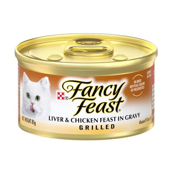 Fancy Feast Grilled Liver & Chicken Cat Food | 85g Main image