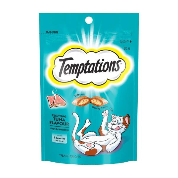 Temptations Tempting Tuna Flavour Cat Treats | 85g Main image
