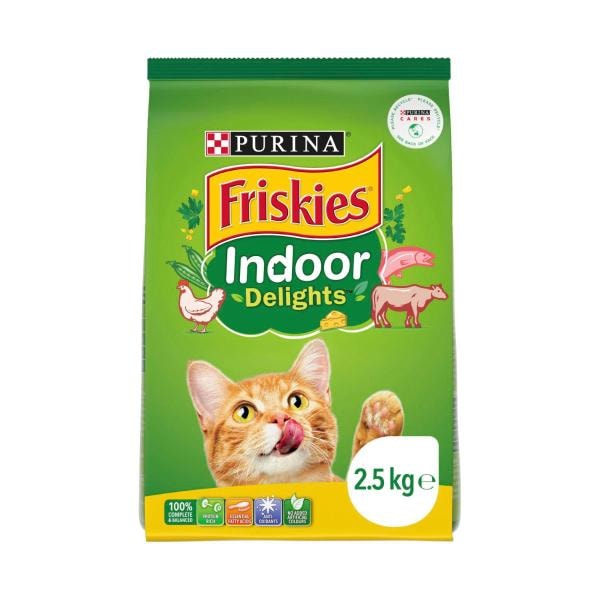 Friskies Dry Cat Food Adult Indoor Delight | 2.5kg Main image