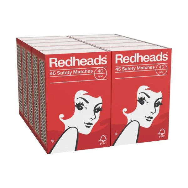 Redheads Shrink Wrapped Matches | 450 Pack Main image