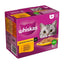 Whiskas Adult 1 + Years Wet Cat Food Chicken Favourites in Jelly 12x85g Pouches | 12 pack