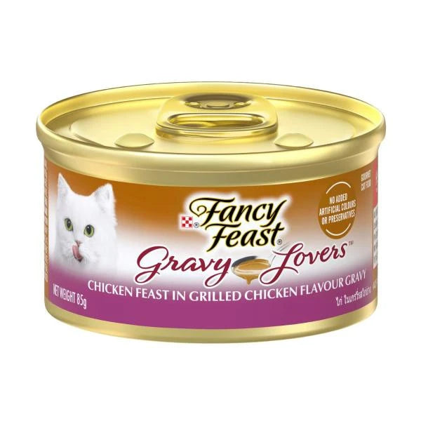 Fancy Feast Gravy Lovers With Chicken Cat Food | 85g