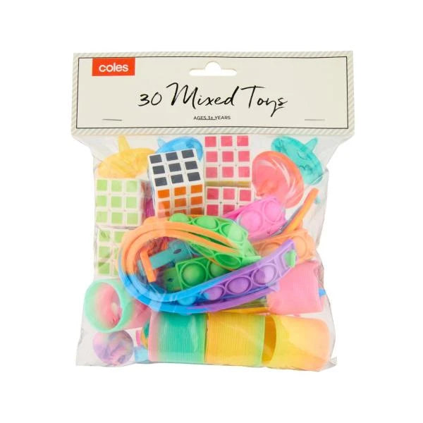 Coles Toy Mix | 30 Pack Main image