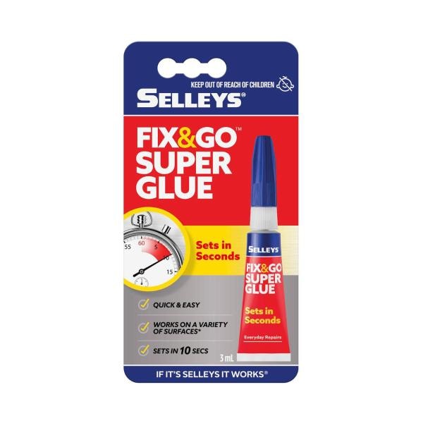 Selleys Fix 'n' Go Supa Glue | 3mL Main image