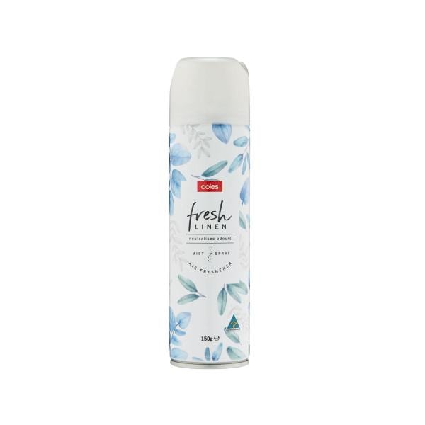 Coles Air Freshener Fresh Linen 1 Pack | 150g
