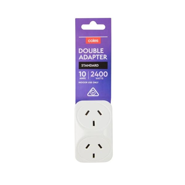 Coles Adaptor Double | 1 Each Main image