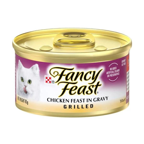 Fancy Feast Grilled With Chicken Cat Food | 85g Main image