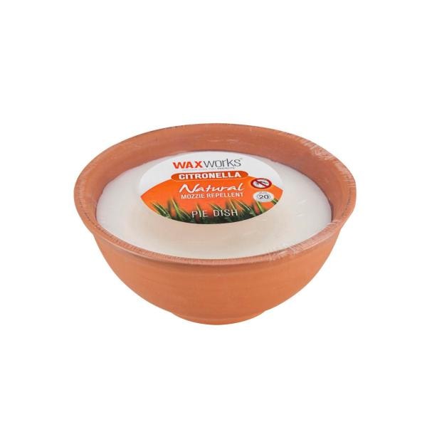 Waxworks Citronella Pie Dish Candle | 1 each Main image