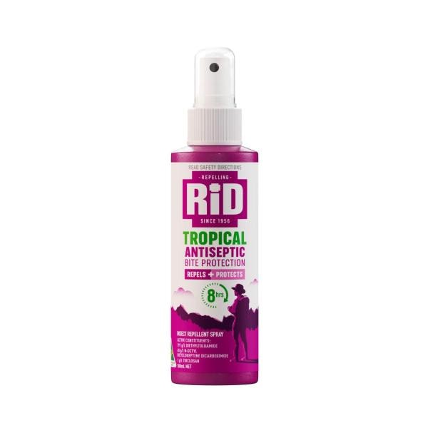 RID Repellent Pump Tropical 8hr | 100mL