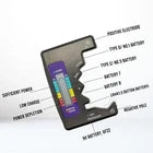 Digital Battery Tester LCD AA AAA C D 9V Button Cell Checker